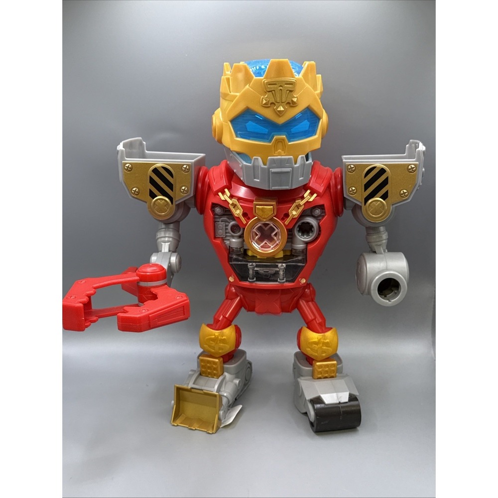 Treasure X Robots Gold Mega Treasure Bot Incomplete
